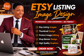 design etsy listing images and thumbnails that highly convert for sales