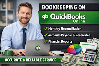 setup, catch up and do your bookkeeping in quickbooks online
