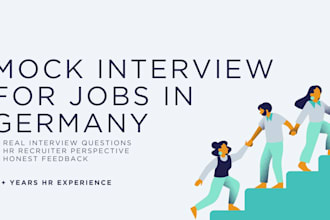 conduct a mock interview for jobs in germany