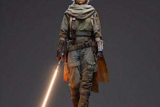 design your sci fi and star wars character