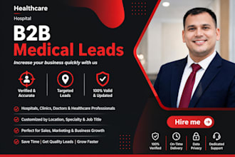 build healthcare hospital and medical leads