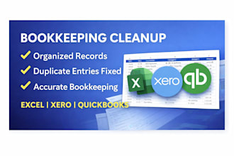 clean up and organize your bookkeeping