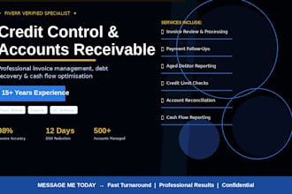 manage your accounts receivable and chase overdue invoices