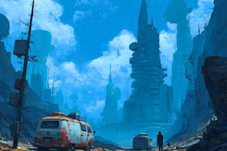 create flashy environment art for your game