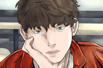 draw your oc in manhwa style