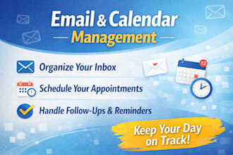 email and calendar management