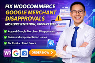fix woocommerce google merchant disapprovals, misrepresentation, product feed