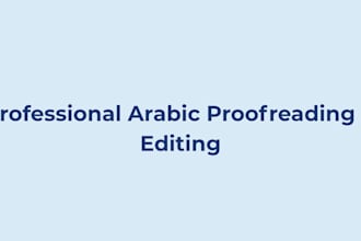proofread and fix grammar mistakes in arabic text