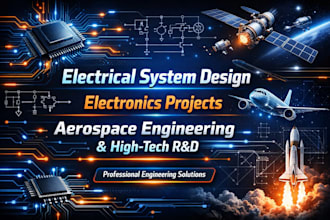 design electrical systems and develop advanced electronics projects