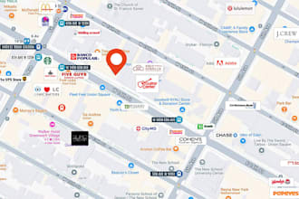 create aerial maps for real estate with nearby retailers