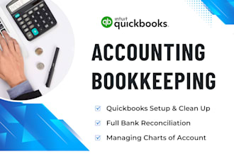 do bookkeeping and accounting in quickbooks online