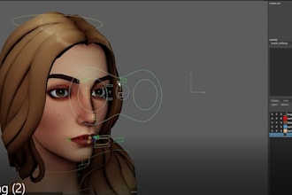 addrig to 3davatar,rig3d for livestream,vrchat model,unreal controller,ik fk,glb