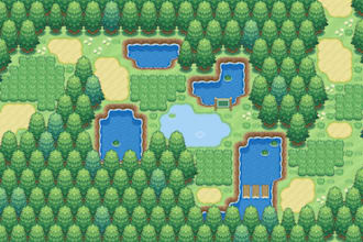create pixel art tileset, pixel tilemap, rpg maker tileset and pokemon overworld