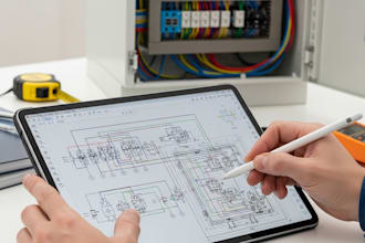 create professional electrical switchboard drawings using cad