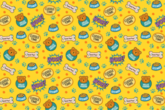design unique all over logo patterns