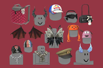 create custom roblox ugc, roblox accessories, roblox outfit, layered clothing
