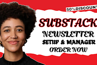 setup substack account setup substack newsletter design setup substack account