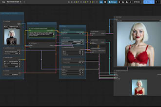 build comfyui ai nsfw image video generation workflows lora training runpod api