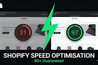 speed up your shopify store and fix core web vitals professionally