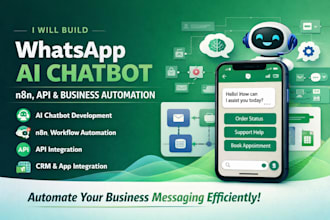 build whatsapp ai chatbot, whatsapp api and business automation