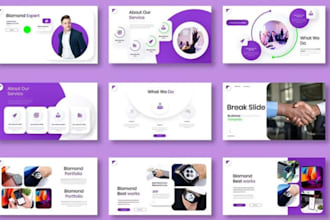 design powerpoint presentation, pitch deck,google slide, company profile, ppt