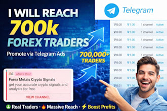 forex promotion to hit 700k forex traders through telegram ad telegram promotion