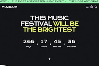 do festival creative website design