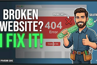 fix any website error, bug, or issue instantly for you
