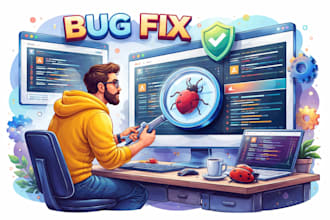 fix react, nextjs, javascript or website frontend bugs