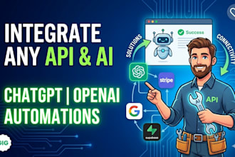 integrate chatgpt API and smart automations into your website