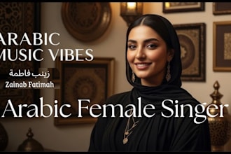 be arabic female singer, pop singer, arabic lyricist nasheed, and ghost producer