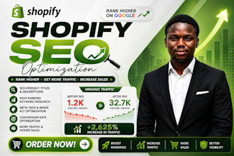 audit and optimize your shopify product page and do shopify seo for higher sales