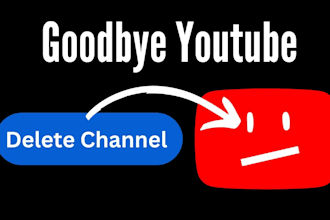 delete video permanently and shutdown youtube channel