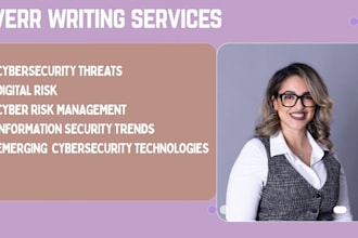write cybersecurity and digital risk research reports
