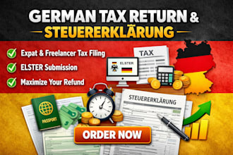file german tax return steuererklaerung for  experts and freelancers