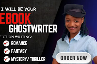 be your fiction ghostwriter for romance stories and ebooks