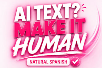 humanize ai text to sound natural and human