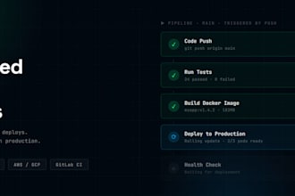 set up a ci cd pipeline so your code deploys automatically and safely