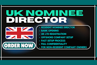 offer UK nominee director for non resident company owners