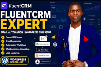 build advanced fluentcrm automation workflows and customer journeys