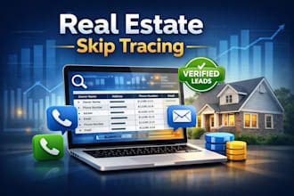 do skip tracing for real estate and llc skip tracing in bulk
