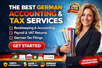 german annual tax return, annual financial statement, annual vat filing