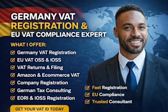 do germany vat registration, eu vat oss, tax filing, amazon vat, vat id, eori