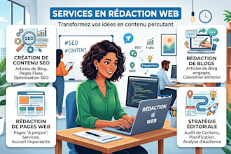 rédiger vos contenus web SEO et marketing