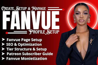 do patreon verification, setup promotion fanvue verification