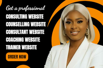 consulting website, coaching website, consultant website, counseling website