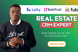 set up real estate CRM lofty, boldtrail, lofty CRM, idx