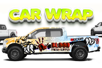 do custom car livery, wrap for fivem, ems, police car, sports car, assetto corsa