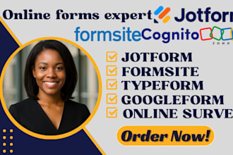 create jotform, google form, cognito form, typeform, online form, surveys