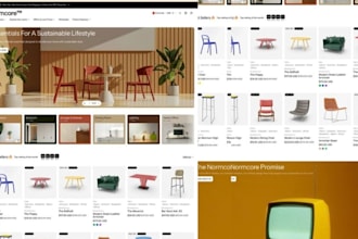 build a luxury home decor store furniture shopify store interior design